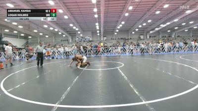 182 lbs Rr Rnd 1 - Amanuel Kahsai, NC United Select - HSB vs Logan Holmes, Doughboy Black - HSB