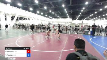 120 lbs 3rd Place - Destin Maestas, Legends Of Gold LV vs Teagin Poulsen, King Wrestling