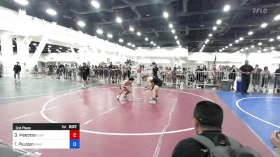 120 lbs 3rd Place - Destin Maestas, Legends Of Gold LV vs Teagin Poulsen, King Wrestling