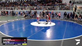 86 lbs Round 2 - Judah Rust, Mid Valley Wrestling Club vs Elias Poe, Lions Den Wrestling Club