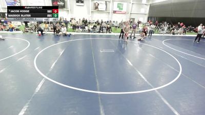 16U Boys - 157 lbs Champ. Round 2 - Jacob Hodge, WOW Wrestling Club vs Maddox Slater, Mandan Wrestling Club