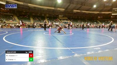 77 lbs Consi Of 8 #2 - Michael Nicosia, Grit Mat Club vs Knox Vrana, Kansas Young Guns