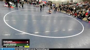 105 lbs Cons. Round 2 - Valeria Medrano, Lightning Wrestling Club vs KyLee Smith, Lions Wrestling Academy