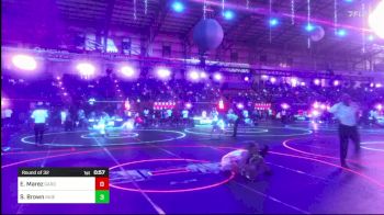 109 lbs Round Of 32 - Emjay Marez, Garden City Wrestling Club vs Sarah Brown, Independent