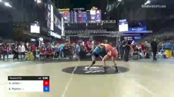 122 lbs Round Of 32 - Amani Jones, Georgia vs Kira Pipkins, New Jersey