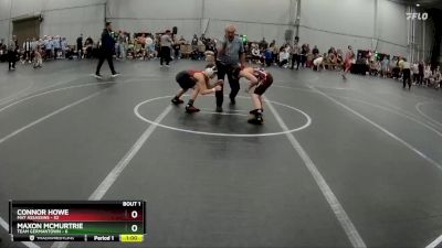 92 lbs Round 1 (3 Team) - Connor Howe, Mat Assassins vs Maxon McMurtrie, Team Germantown