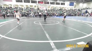 70 lbs Round Of 32 - Wallace King, Wasatch Wrestling Club vs Jaxon Roller, Rollers Academy Of Wrestling