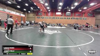 125 lbs Cons. Round 3 - Logan Rubio, Santa Ana vs Joseph Mills, Modesto