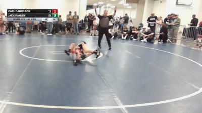 80 lbs Consi Of 4 - Cael Danielson, TX vs Jack Kahley, PA