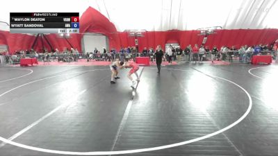 138 lbs Champ. Round 1 - Waylon Deaton, Victory School Of Wrestling vs Wyatt Sandoval, Askren Wrestling Academy