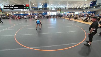 190 lbs Round 4 - Kanata Richardson, Unattached vs Lauren Drain, Unattached