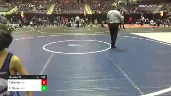 43 lbs Round Of 16 - Jordan Aguilar, Nwa vs Jayden Reyes, Individual