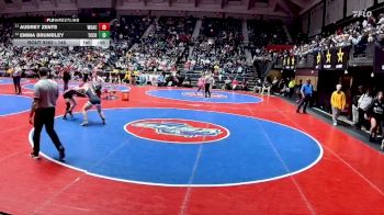 145 lbs Cons. Round 2 - Audrey Zents, Woodward Academy vs Emma Brumbley, Thomas County Central HS