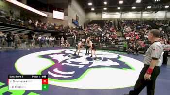 Cons. Round 1 - Bryce Reed, Clearfield vs Jacob Tonumaipea, West