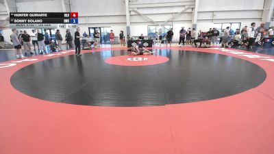 126 lbs Cons. Sub-quarters - Hunter Quirarte, Silvaback vs Sonny Solano, Duran Wrestling Club