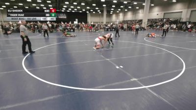 155 lbs Champ. Rd Of 16 - Eli Shedek, Big Game Wrestling Club vs Tiger Ruiz, Brawley Wrestling Academy
