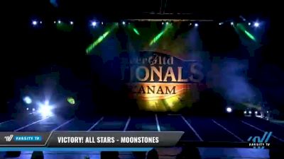 Victory! All Stars - Moonstones [2021 L1 Youth - D2 - Small Day 2] 2021 Cheer Ltd Nationals at CANAM