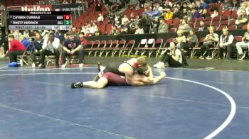 2A-190 lbs Cons. Round 4 - Caysen Curran, Mount Vernon vs Rhett Hedrick, Ballard