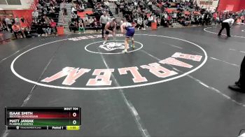 215 lbs Cons. Semi - Isaak Smith, Rockton (Hononegah) vs Matt Janiak, Plainfield (SOUTH)