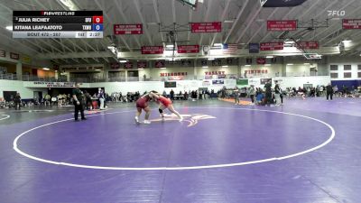 207 lbs Champ. Round 2 - Julia Richey, Simon Fraser University vs Kitana Leafaatoto, Texas Woman`s University