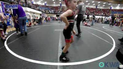 46 lbs Rr Rnd 3 - Boomer Clinkenbeard, Comanche Takedown Club vs Rally Smith, Hinton Takedown Club