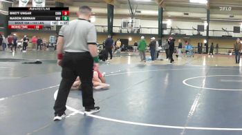 133 lbs Quarterfinal - Brett Ungar, Cornell - UNATT vs Mason Kernan, WVU - UNATT