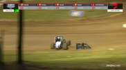 Joey Amantea Flips In USAC ISW Semi-Main At Lincoln Park Speedway