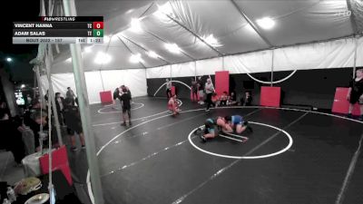 157 lbs 1st Place Match - Adam Salas, Team Thunder vs Vincent Hanna, Team Credo