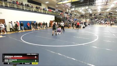 285 lbs Cons. Round 4 - Reid Schultz, Rhinelander vs Jeremiah Johnson, Ellsworth