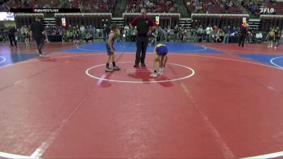 65 lbs Quarterfinal - Gabriel Ryan, Thermopolis Wrestling Club vs Henry Bailey, Big Game Wrestling Club MT