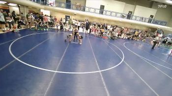 53-56 B Round 3 - Leo Dryden, Mine Yard Dogs Wrestling Club vs Brecken Stratton, Iron County Wrestling Academy