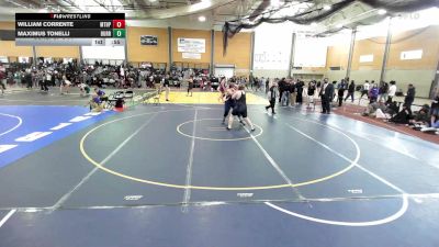 285 lbs Consi Of 8 #1 - William Corrente, Mt. Hope vs Maximus Tonelli, Burrillville