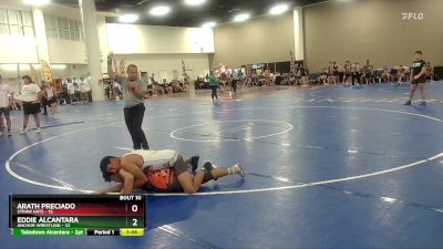 165 lbs Round 2 (10 Team) - Arath Preciado, Straw Hats vs Eddie Alcantara, Anchor Wrestling