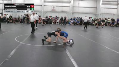 76 lbs Round 2 (8 Team) - Wyatt Morton, Neighborhood Wrestling vs Parker Lewis, Xtreme Team