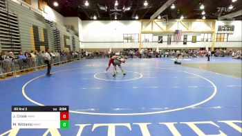 149A lbs Rr Rnd 3 - Jack Crook, Harvard vs Matt Williams, Army