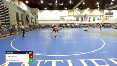 149A lbs Rr Rnd 3 - Jack Crook, Harvard vs Matt Williams, Army