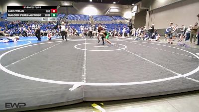 150-154 lbs Semifinal - Alex Wells, Paris Wrestling Club vs Malcom Perez-Alfonzo, Conway Wrestling