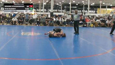 108 lbs Semifinal - Benjamin Schoeneberger, Grit Mat Club Blue - HSC vs Ryan Blewett, Triumph - HSC