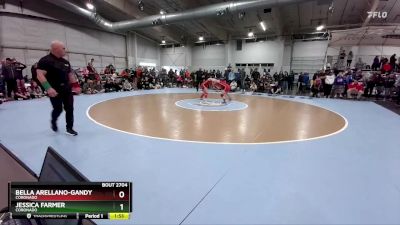 115 lbs Semifinal - Bella Arellano-Gandy, Coronado vs Jessica Farmer, Coronado