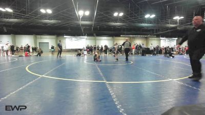 62-65 lbs Rr Rnd 5 - Emyle Thompson, HURRICANE WRESTLING ACADEMY vs Mia Kerr, Roundtree Wrestling Academy