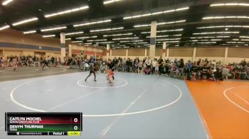 79-81 lbs Round 2 - Denym Thurman, Texas vs Caitlyn Mochel, Duran Wrestling Club