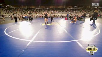 G5A-235 lbs Quarterfinal - Chloe Vawter, LITTLE AXE (Girls) vs Mya Padilla, COMANCHE (Girls)