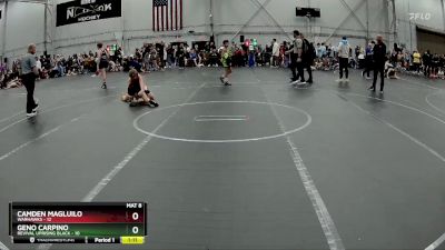 88 lbs Placement (4 Team) - Camden Magluilo, Warhawks vs Geno Carpino, Revival Uprising Black