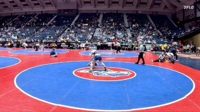 1A-144 lbs Cons. Round 2 - Tyson Brantley, Toombs County vs Logan Johnson, Bremen