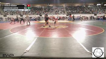 130 lbs Round Of 16 - Charlie Kennedy, Yukon MS Girls vs Brooklynn AUSTIN, McLoud