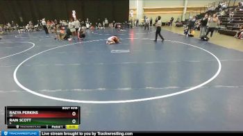 92 lbs Champ. Round 1 - Rain Scott, IL vs Raeya Perkins, OK