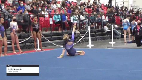 Andie Buzanis - Floor, Texas Dreams - 2021 Region 3 Women's Championships