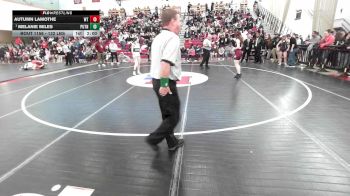 132 lbs Final - Autumn LaMothe, Whittier vs Melanie Miles, Putnam