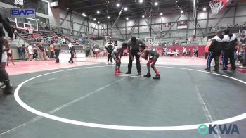 70-73 lbs Rr Rnd 3 - Kyrin Robinson, HURRICANE WRESTLING ACADEMY vs Kingston Reed, Pin-King All Stars