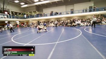 110 lbs Round 3 (4 Team) - Jax Eyre, JWC vs Hunter Young, Champions